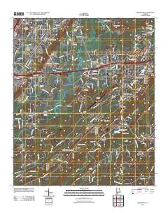 Greenwood 2011 topographic map thumbnail