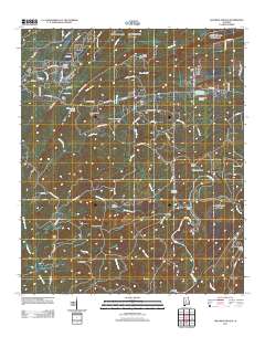 Halfmile Shoals 2011 topographic map thumbnail