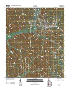 Guin 2011 topographic map thumbnail