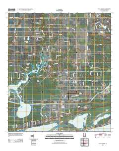 Gulf Shores 2011 topographic map thumbnail