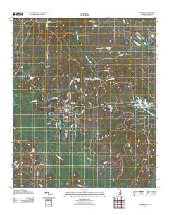 Hayneville 2011 topographic map thumbnail