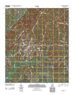 Evergreen 2011 topographic map thumbnail