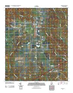 Huxford 2011 topographic map thumbnail