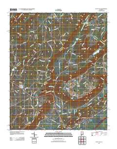 Hyatt Gap 2011 topographic map thumbnail