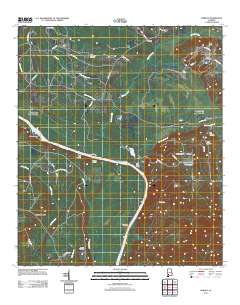 Hybart 2011 topographic map thumbnail