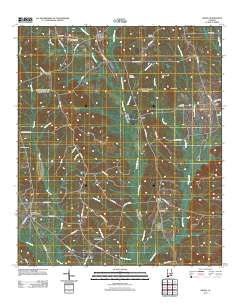 Grady 2011 topographic map thumbnail