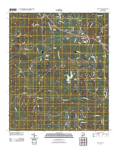 Kellyton 2011 topographic map thumbnail