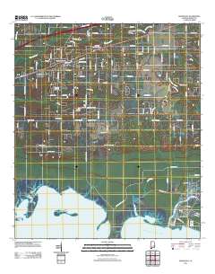 Grand Bay 2011 topographic map thumbnail