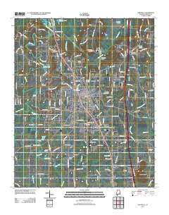 Hartselle 2011 topographic map thumbnail