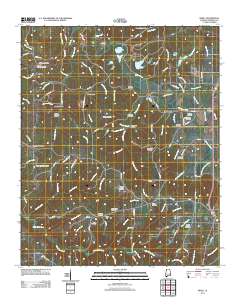 Isbell 2011 topographic map thumbnail