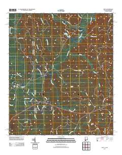 Isney 2011 topographic map thumbnail