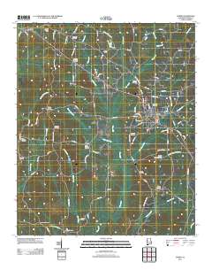 Gordo 2011 topographic map thumbnail