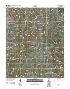 Lexington 2011 topographic map thumbnail