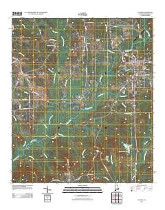 Luverne 2011 topographic map thumbnail