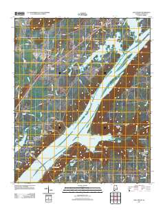 Hollywood 2011 topographic map thumbnail