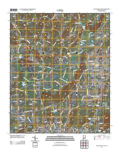Jacksonville West 2011 topographic map thumbnail