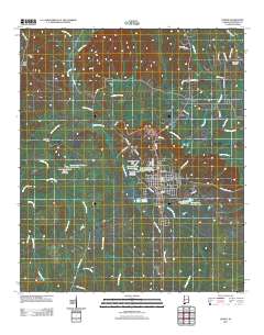 Linden 2011 topographic map thumbnail