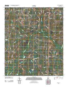Madrid 2011 topographic map thumbnail