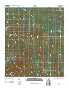 Magnolia 2011 topographic map thumbnail