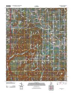 Hanceville 2011 topographic map thumbnail