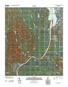 Lee Long Bridge 2011 topographic map thumbnail