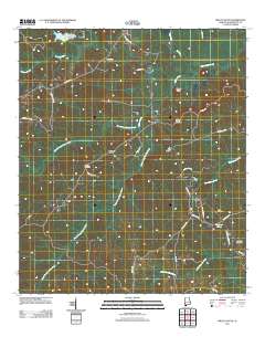 Millry South 2011 topographic map thumbnail