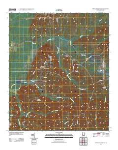 Myrtlewood South 2011 topographic map thumbnail