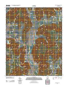 Paint Rock 2011 topographic map thumbnail