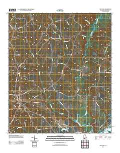 Red Level 2011 topographic map thumbnail