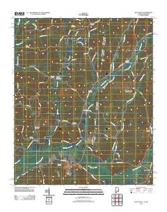 Shottsville 2011 topographic map thumbnail
