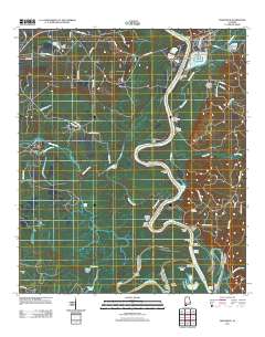 Prestwick 2011 topographic map thumbnail