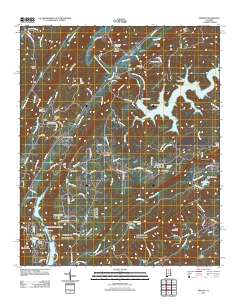 Remlap 2011 topographic map thumbnail