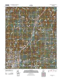 Russellville 2011 topographic map thumbnail