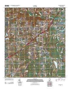 Theodore 2011 topographic map thumbnail