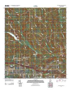 Steelwood Lake 2011 topographic map thumbnail