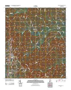 Thomasville 2011 topographic map thumbnail