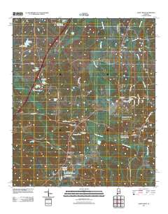 Sandy Ridge 2011 topographic map thumbnail