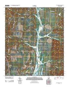 Twin Springs 2011 topographic map thumbnail