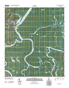 Stiggins Lake 2011 topographic map thumbnail