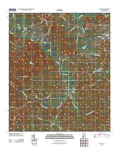 Rosebud 2011 topographic map thumbnail
