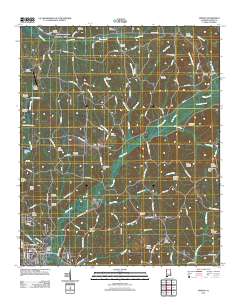 Vernon 2011 topographic map thumbnail