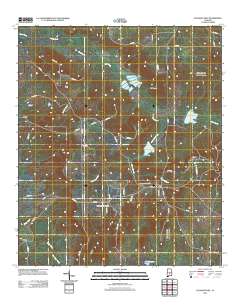 Pleasant Hill 2011 topographic map thumbnail