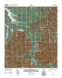 Tilden 2011 topographic map thumbnail