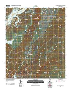 Talladega Springs 2011 topographic map thumbnail