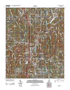 Warrior 2011 topographic map thumbnail