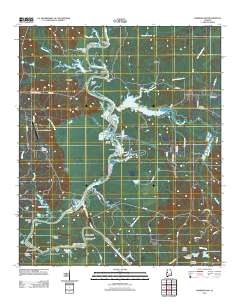 Warrior Dam 2011 topographic map thumbnail