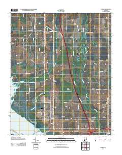 Tanner 2011 topographic map thumbnail