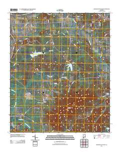 Weisner Mountain 2011 topographic map thumbnail