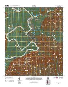 Woods Bluff 2011 topographic map thumbnail