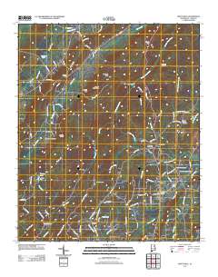 Wattsville 2011 topographic map thumbnail